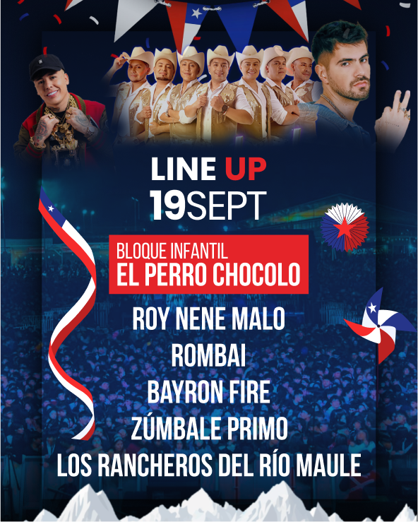 Line Up 19 de Septiembre