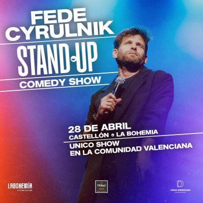 Fede Cyrulnik Stand Up Comedy Show - Castellon - 28 de Abril 2026