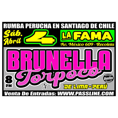 BRUNELLA EN SANTIAGO DE CHILE