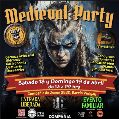 MEDIEVAL PARTY ABRIL 2026 - CASONA COMPAÑIA