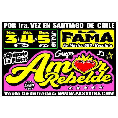 AMOR REBELDE EN SANTIAGO DE CHILE