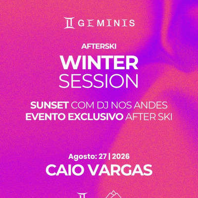 Sunset Andes Winter | Ago - 4 Edición