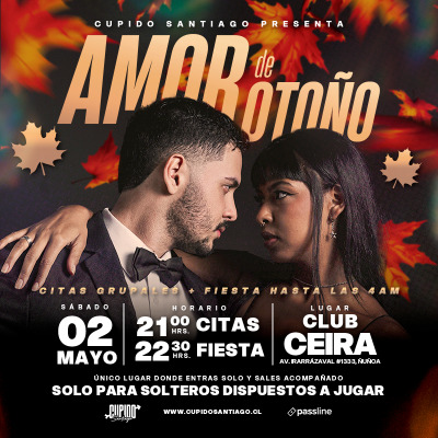 Cupido Santiago en centro de eventos ceira