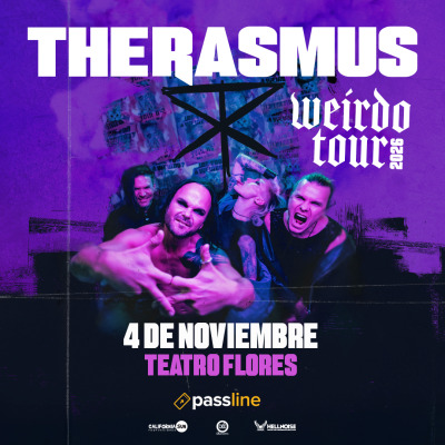 Flyer de The Rasmus - 4 noviembre 2026