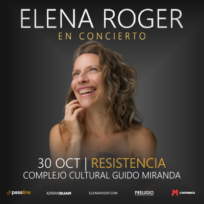 Flyer de Elena Roger