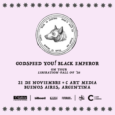 Flyer de GODSPEED YOU! BLACK EMPEROR