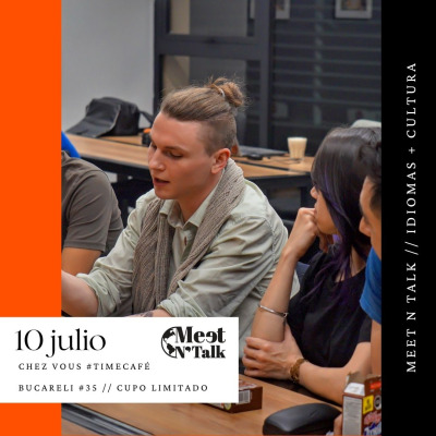 Meet n talk Language practice. / Bucareli - Arte y Museos en Ciudad de México