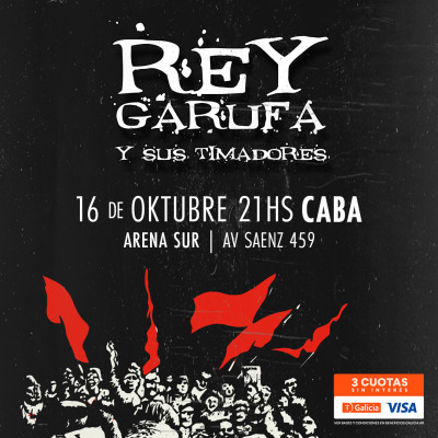 Flyer de REY GARUFA