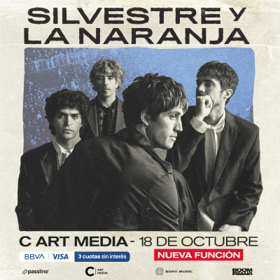 Flyer de SILVESTRE Y LA NARANJA