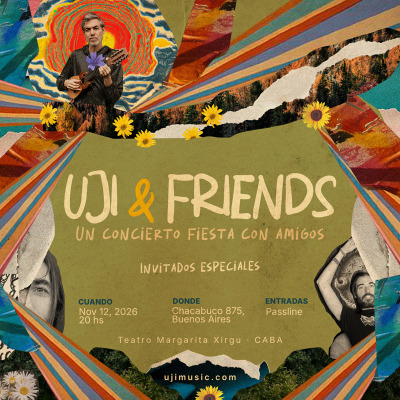 Flyer de UJI &Friends: Un Concierto Fiesta con amigos