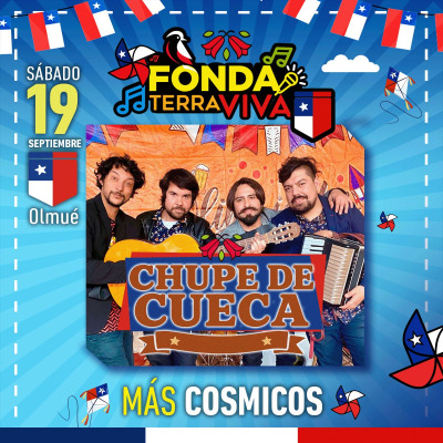 Afiche de Fonda Tera Viva Junto a Chupe de Cueca y Pachanga