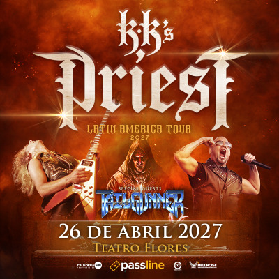 Flyer de KKS PRIEST - 26 abril 2027
