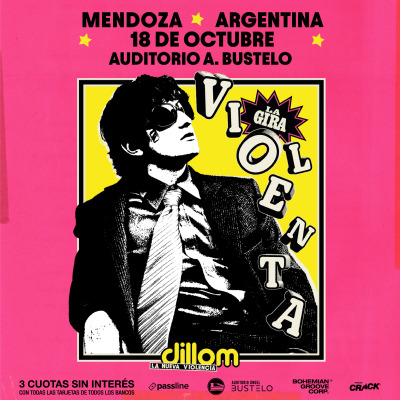 Flyer de Dillom en Mendoza
