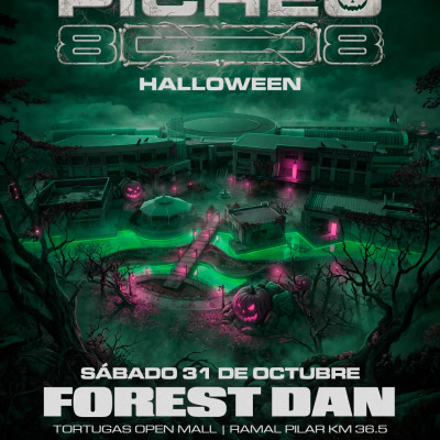 Flyer de HALLOWEN 808 31/10