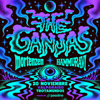 The Ganjas - Mortenzen - Hammuravi en Trotamundos Valparaíso