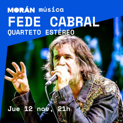 Flyer de FEDE CABRAL #música