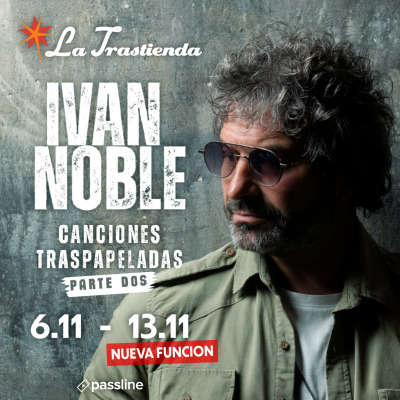 Flyer de IVAN NOBLE – Canciones Traspapeladas Parte 2