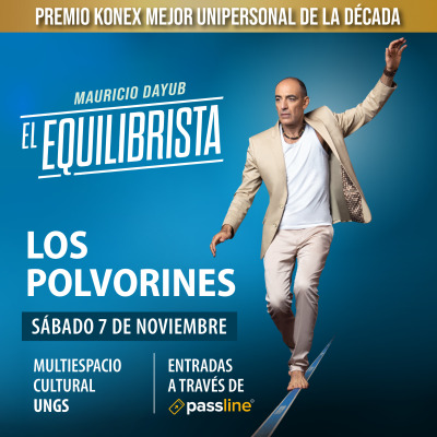 Flyer de EL EQUILIBRISTA - LOS POLVORINES