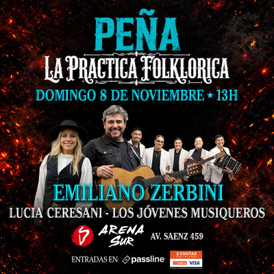 Flyer de PEÑA LA PRACTICA FOLKLORICA