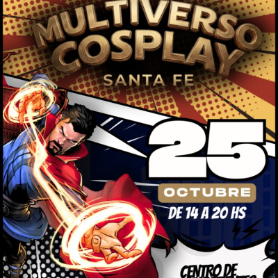Flyer de Multiverso Cosplay