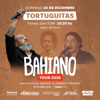 Flyer de Bahiano por Forestando Musica & Ala Norte
