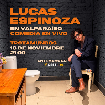 Lucas Espinoza en Trotamundos Valparaíso