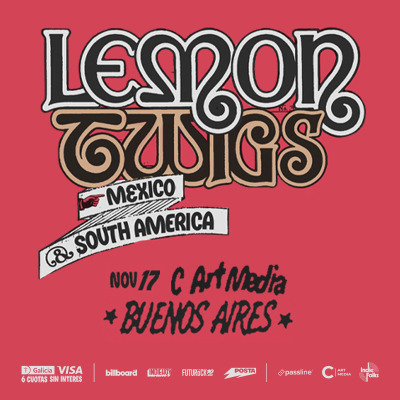 Flyer de THE LEMON TWIGS