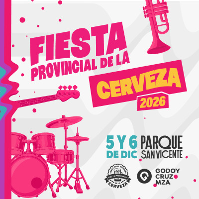 Flyer de Fiesta de la Cerveza 2026 - Día 2