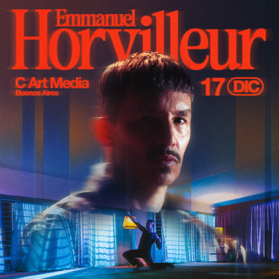 Flyer de EMMANUEL HORVILLEUR DESPIDE EL AÑO