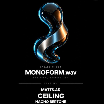 Flyer de MONOFORM.WAV
