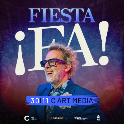 Flyer de Fiesta ¡FA!