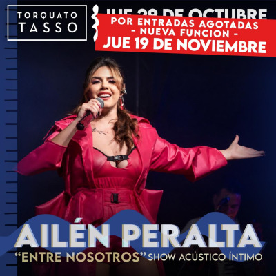 Flyer de Ailén Peralta