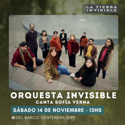 Flyer de ORQUESTA INVISIBLE