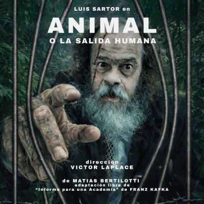 Flyer de Animal o la salida humana - Sábado 24 de octubre de 2026