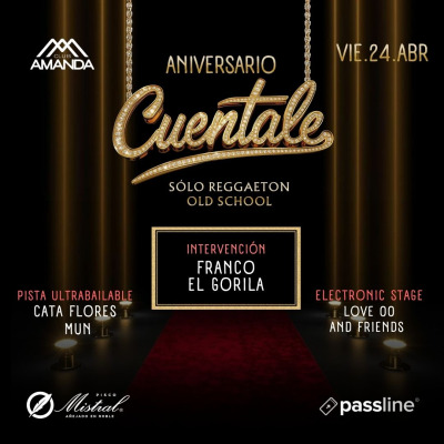ANIVERSARIO CUENTALE – SÓLO REGGAETON OLD SCHOOL
