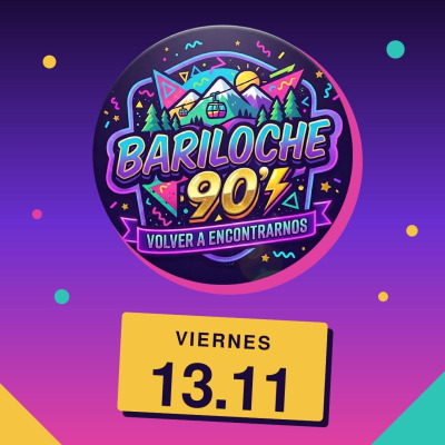 Flyer de BARILOCHE 90’