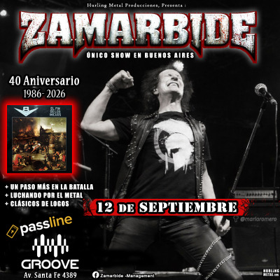 Beto Zamarbide en Groove