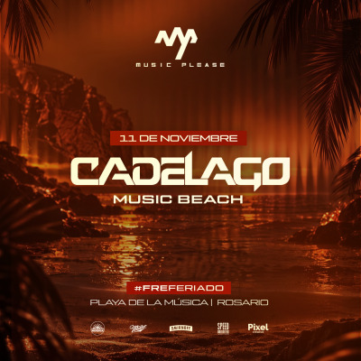 Flyer de CADELAGO - MUSIC PLEASE
