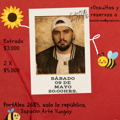 Camilo Huineo en Bar la Trova (Teatro)