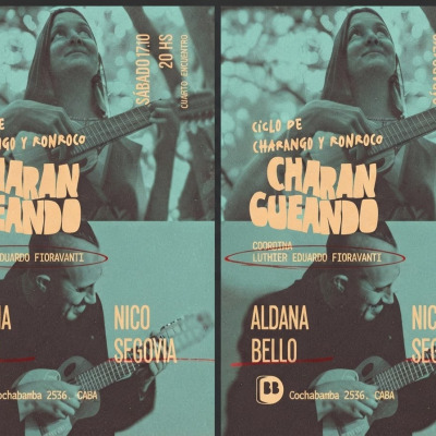 Flyer de Ciclo Charangueando/ 17 de octubre