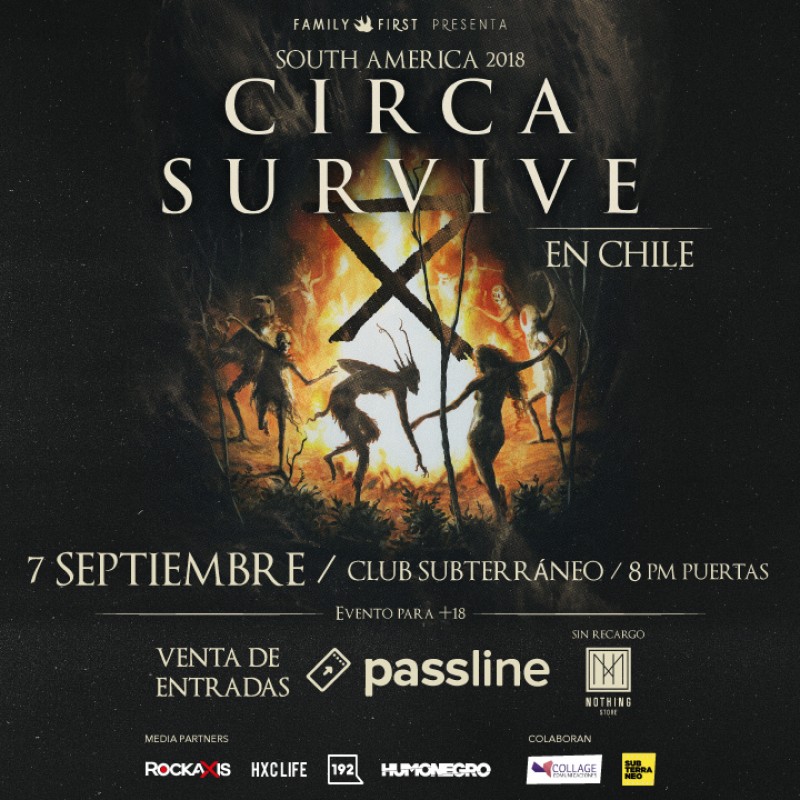 Circa Survive en Chile!
