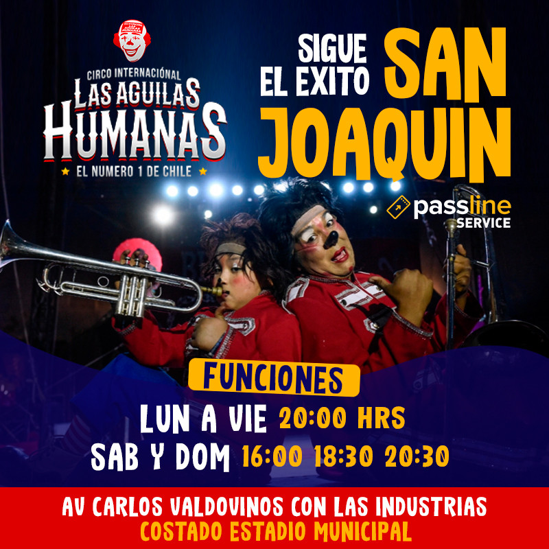 CIRCO LAS AGUILAS HUMANAS - Passline