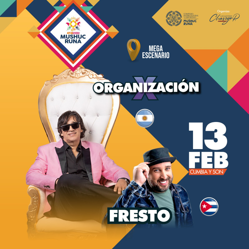 CONCIERTO DE SALSA Y CUMBIA EXPOFERIA NACIONAL MUSHUC RUNA 2024