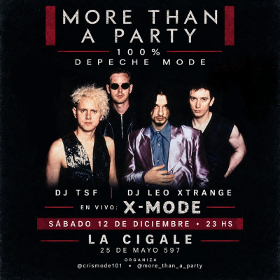 Flyer de Depeche Mode