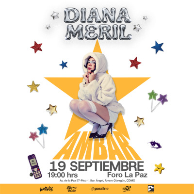 DIANA MERIL PRESENTA: ÁMBAR - Conciertos en Ciudad de México