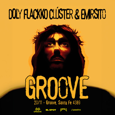 Flyer de DOLY FLACKKO, CLUSTER & EMIRSITO