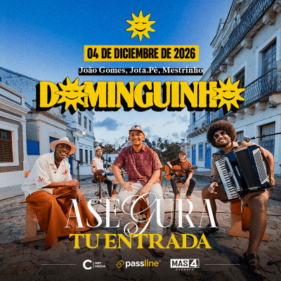 Flyer de DOMINGUINHO EN ARGENTINA