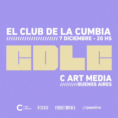 Flyer de EL CLUB DE LA CUMBIA