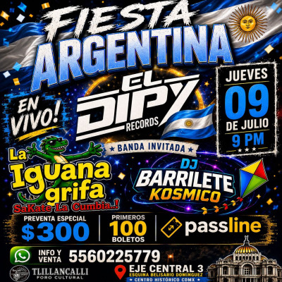 El Dipy en Ciudad de México - Conciertos en Ciudad de México