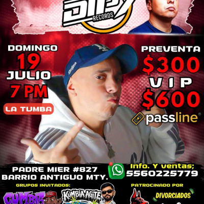 El Dipy en La tumba Barrio antiguo Monterrey - Conciertos en Monterrey